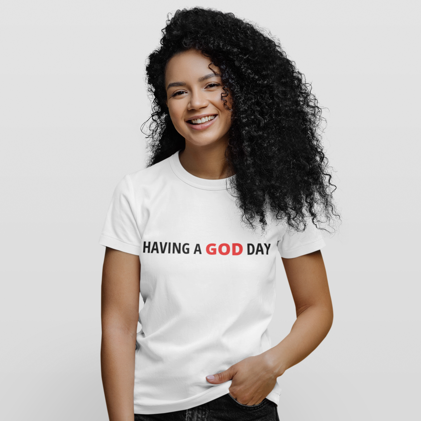HGD Short Sleeve Tee in White